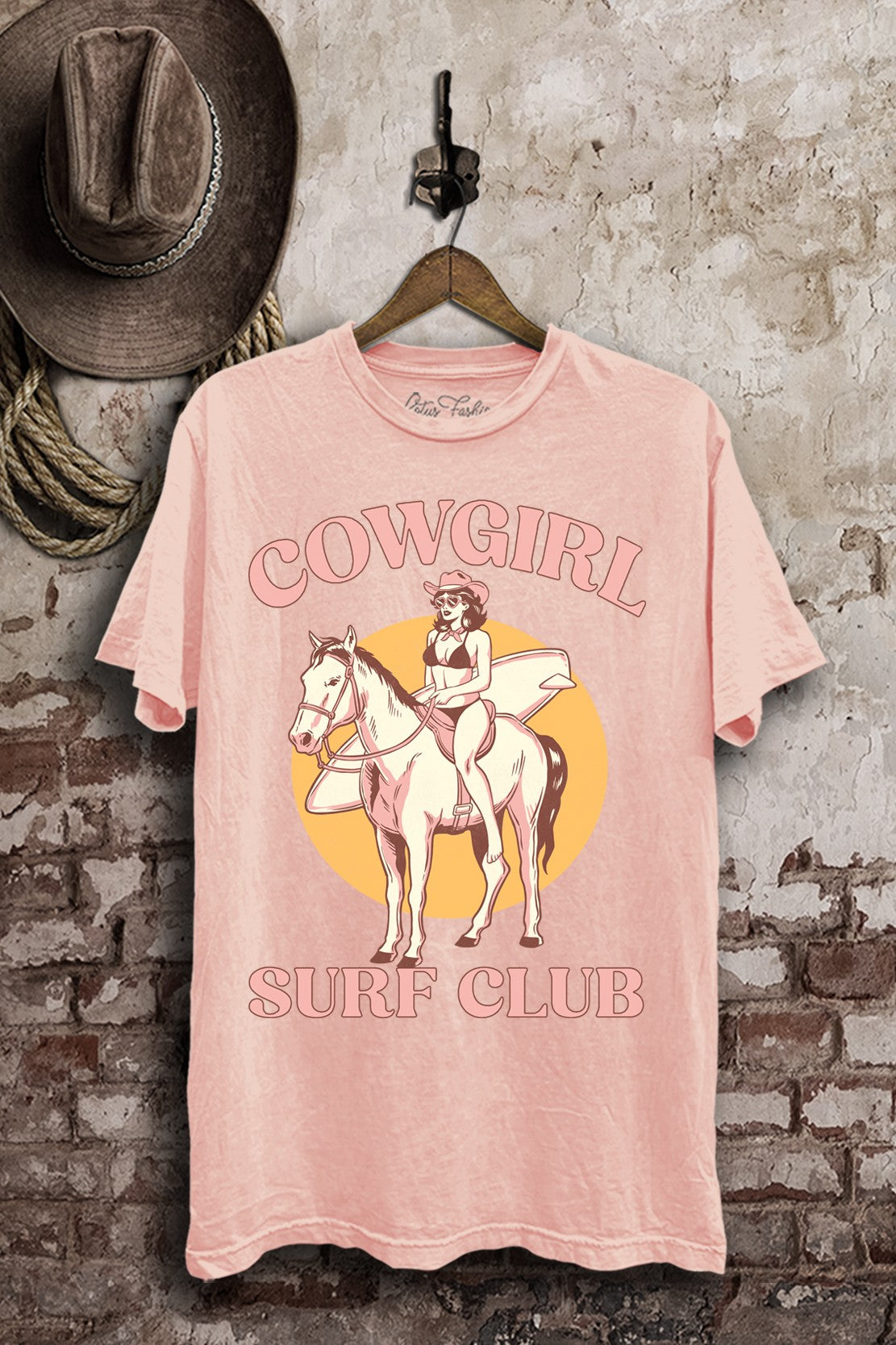 Cowgirl Surf Club Western Graphic T-Shirt