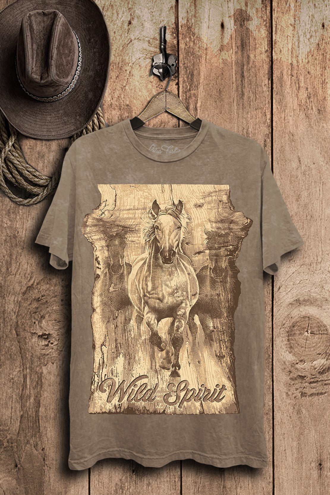 Wild Spirit Horse Western Graphic T-Shirt