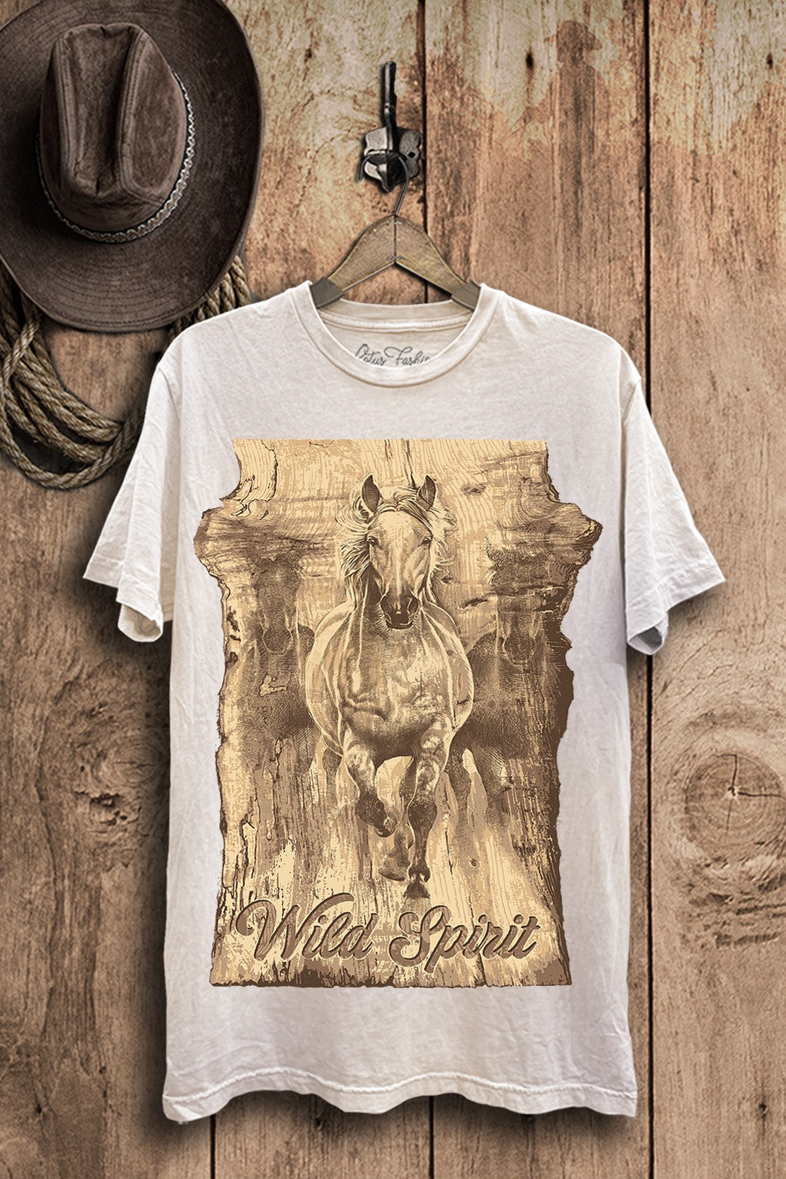 Wild Spirit Horse Western Graphic T-Shirt
