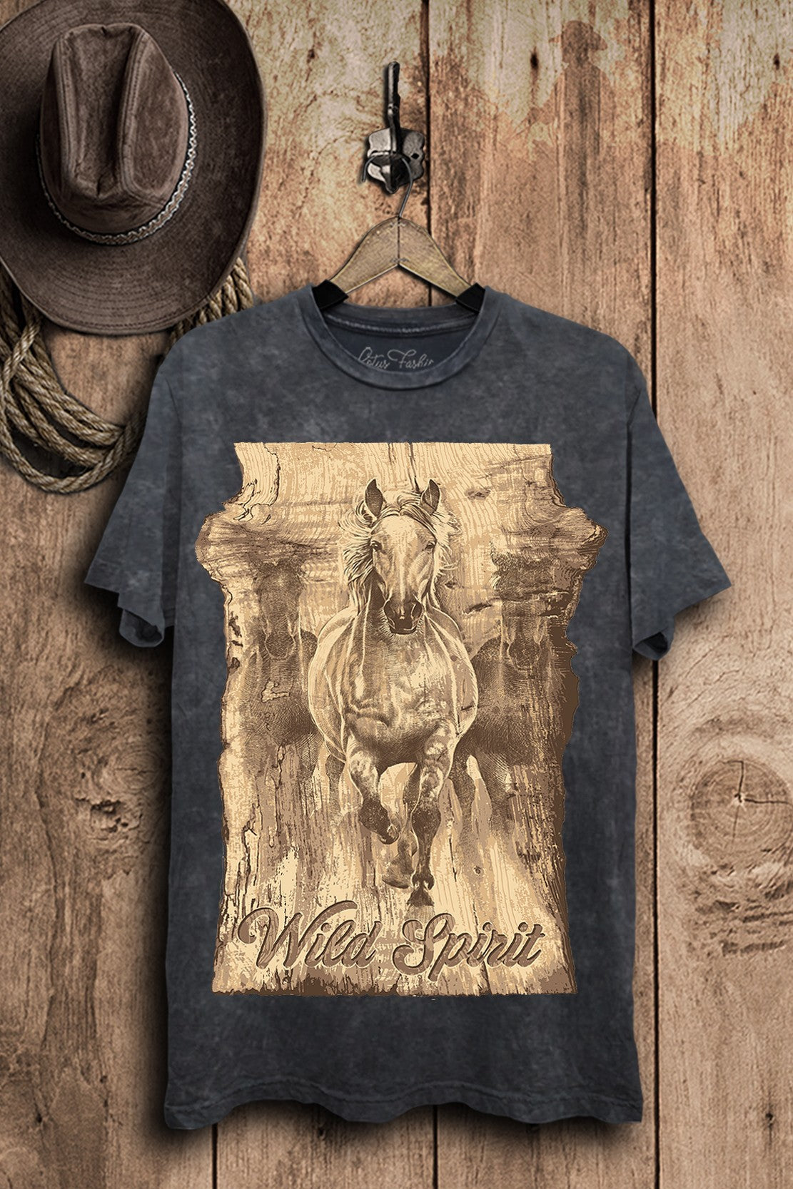 Wild Spirit Horse Western Graphic T-Shirt