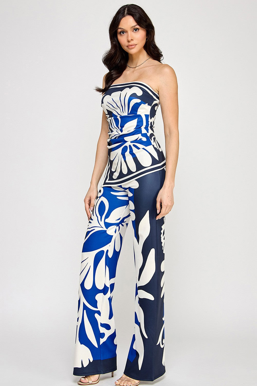 Cruise To Capri Tube Top & Pants Set