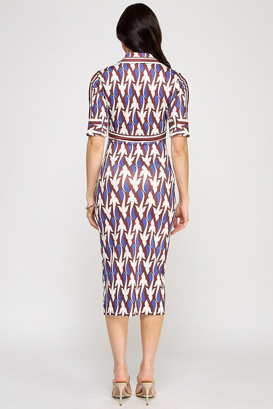 Beauty In Bloom Midi Dress