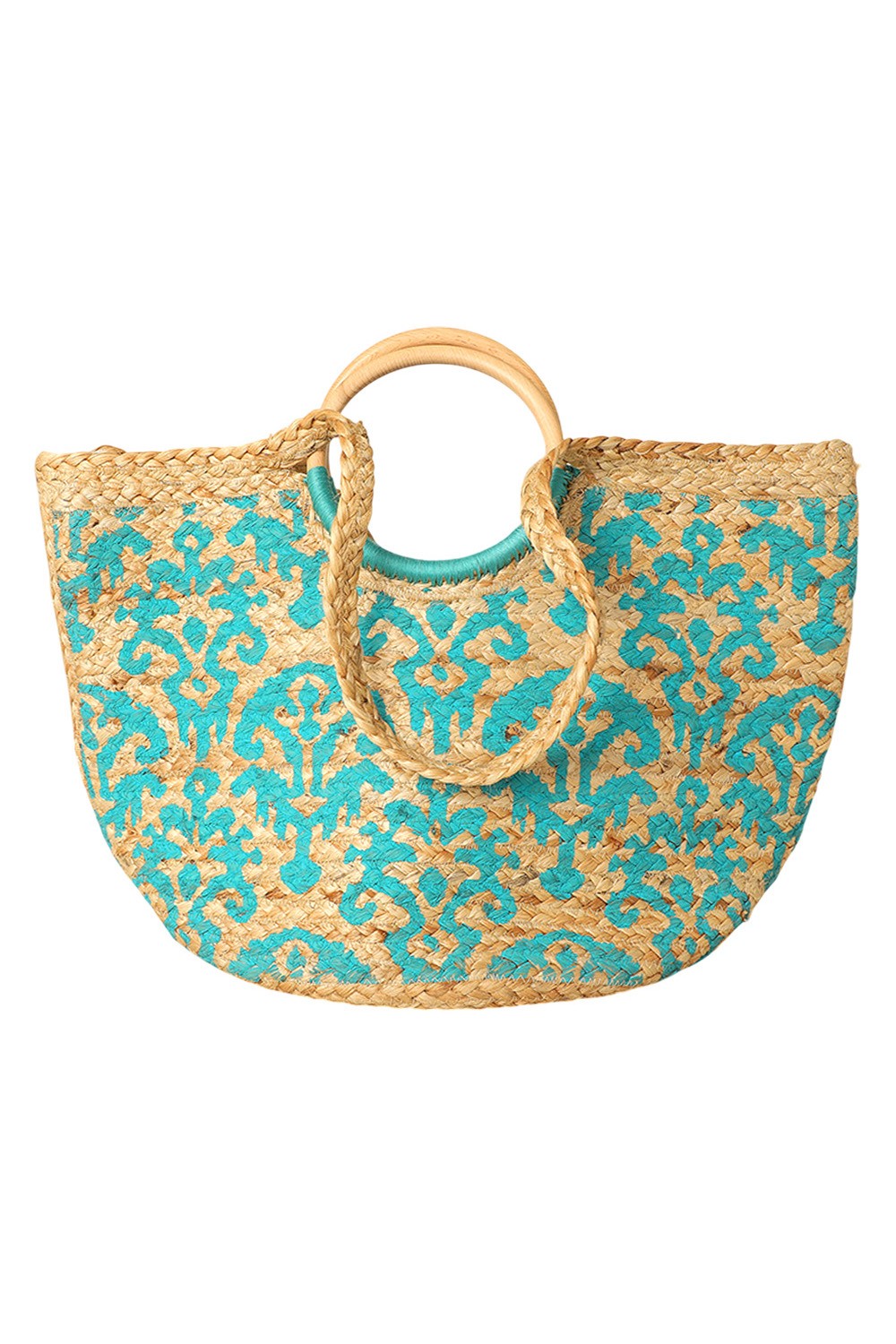 Boho Marketplace Woven Tote Bag
