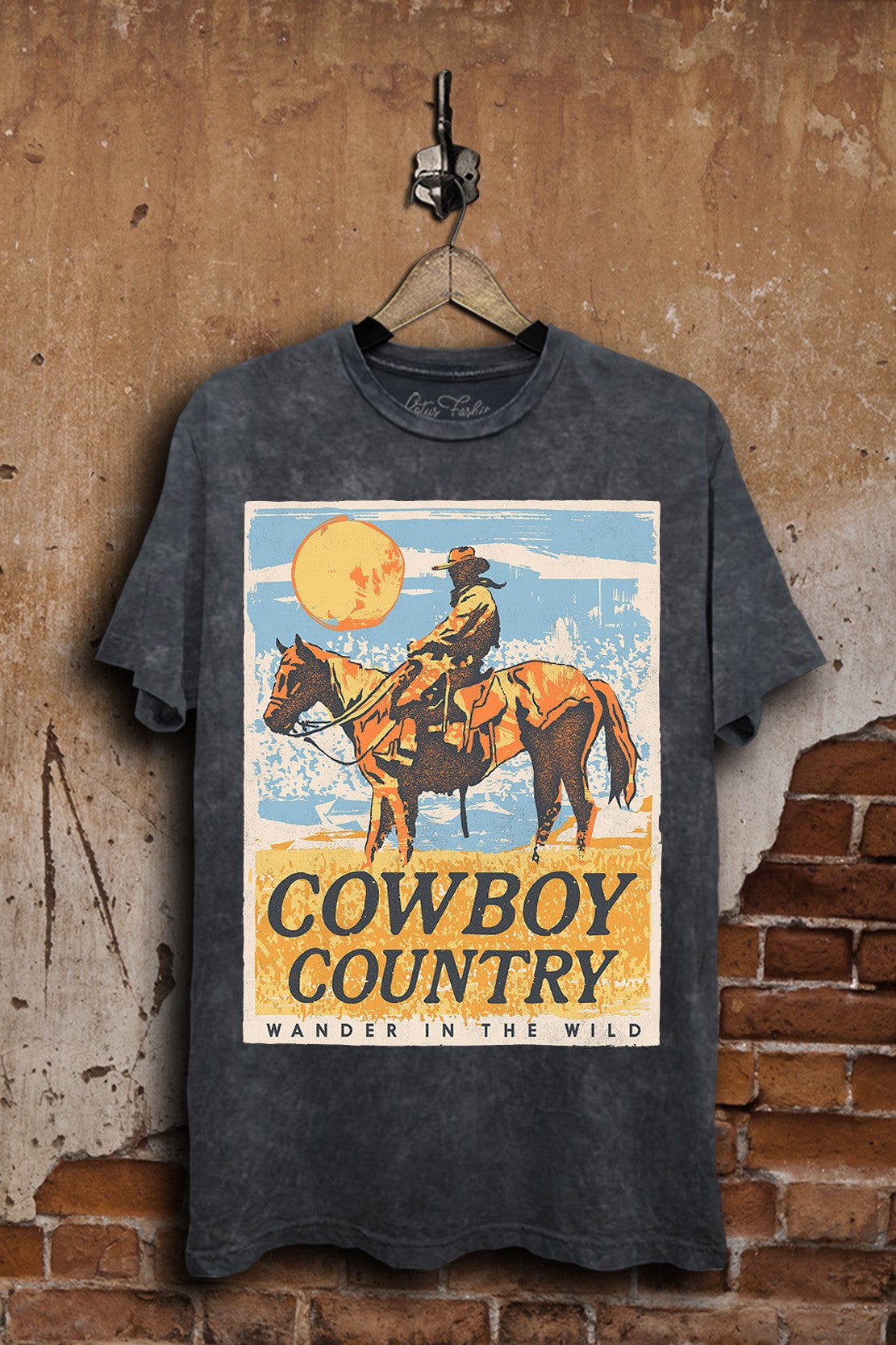 Cowboy Country Western Graphic T-Shirt