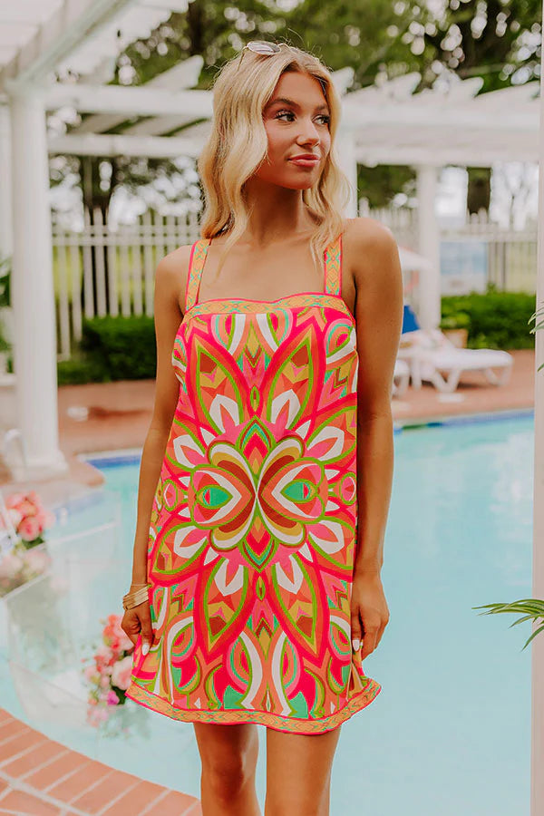 BEST OF DAYS WOVEN MINI DRESS