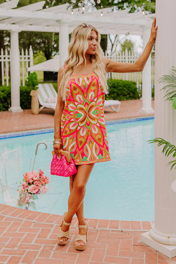 BEST OF DAYS WOVEN MINI DRESS