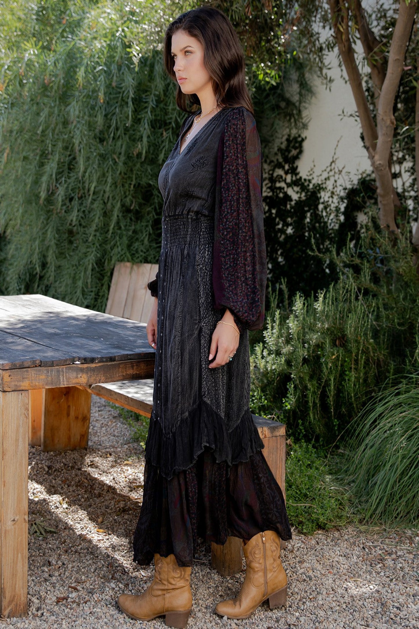 Arietta Prairie Maxi Dress