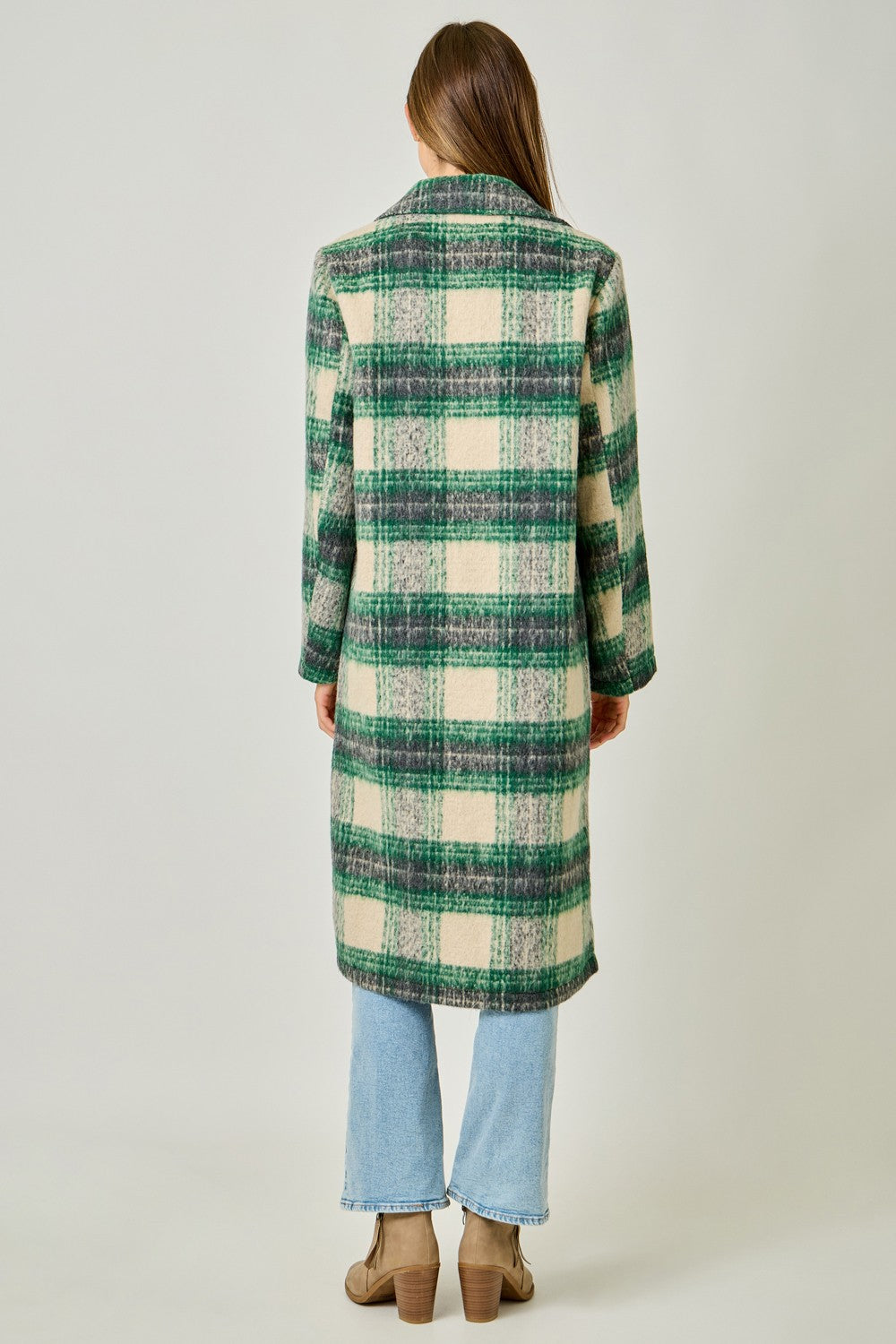 Classic Core Pretty In Plaid Coat