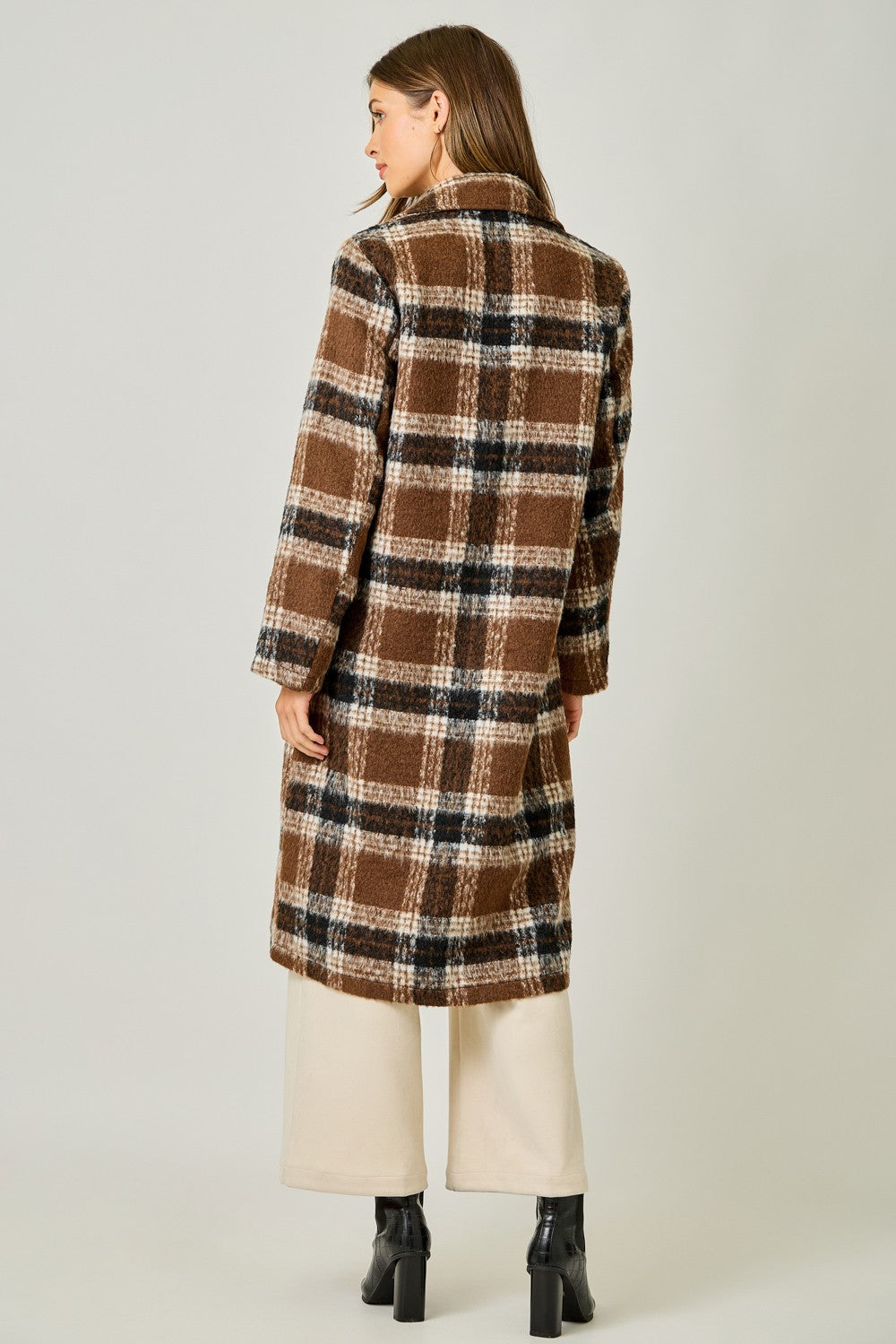 Classic Core Pretty In Plaid Coat