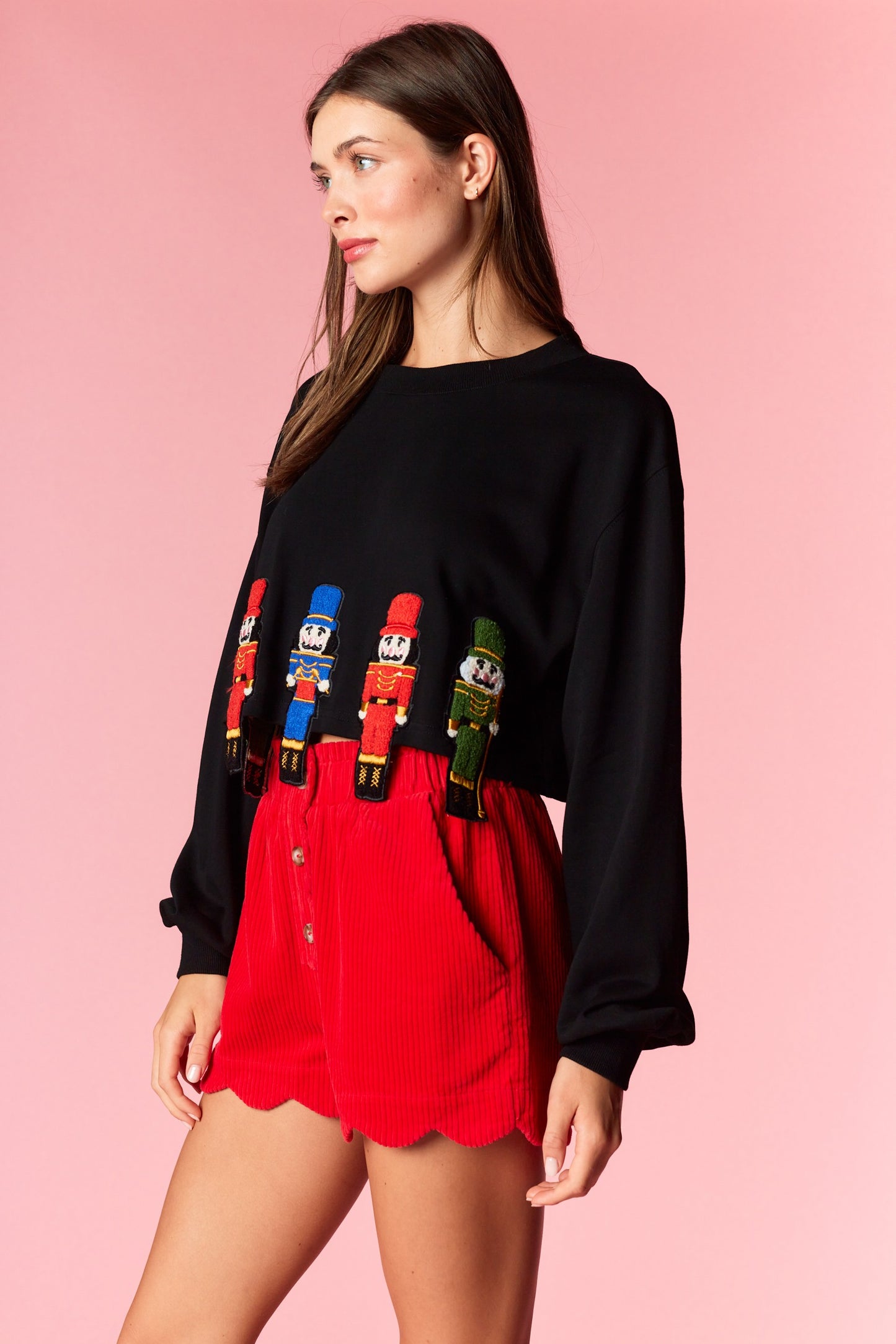 Marching To Christmas Nutcracker Sweatshirt