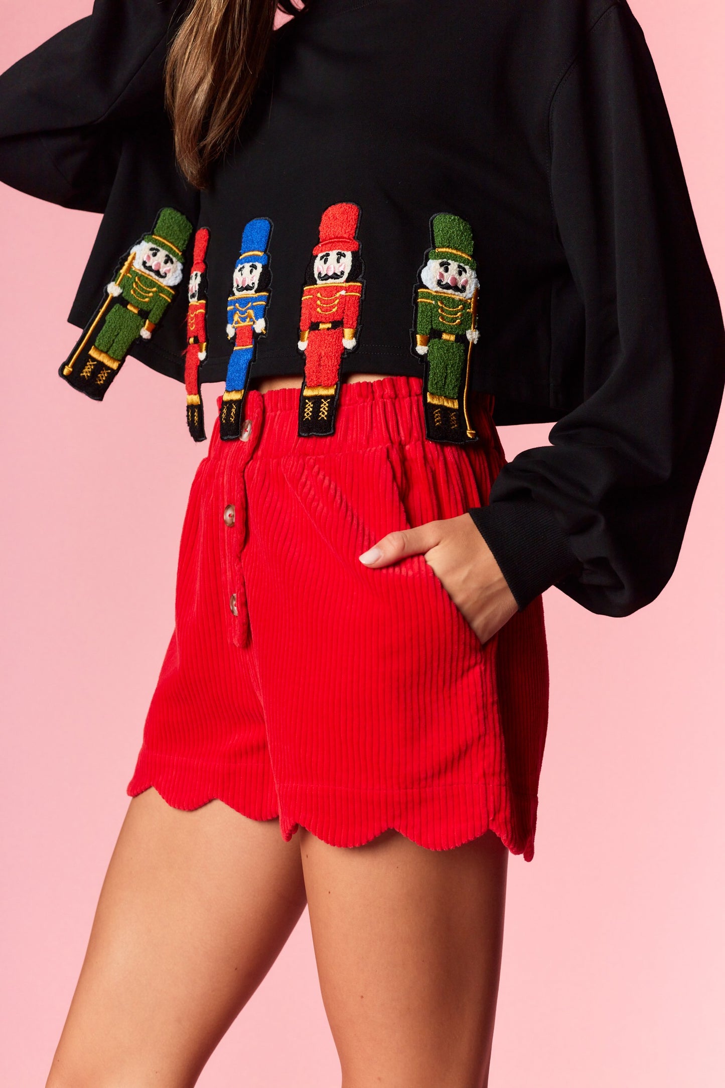 Marching To Christmas Nutcracker Sweatshirt
