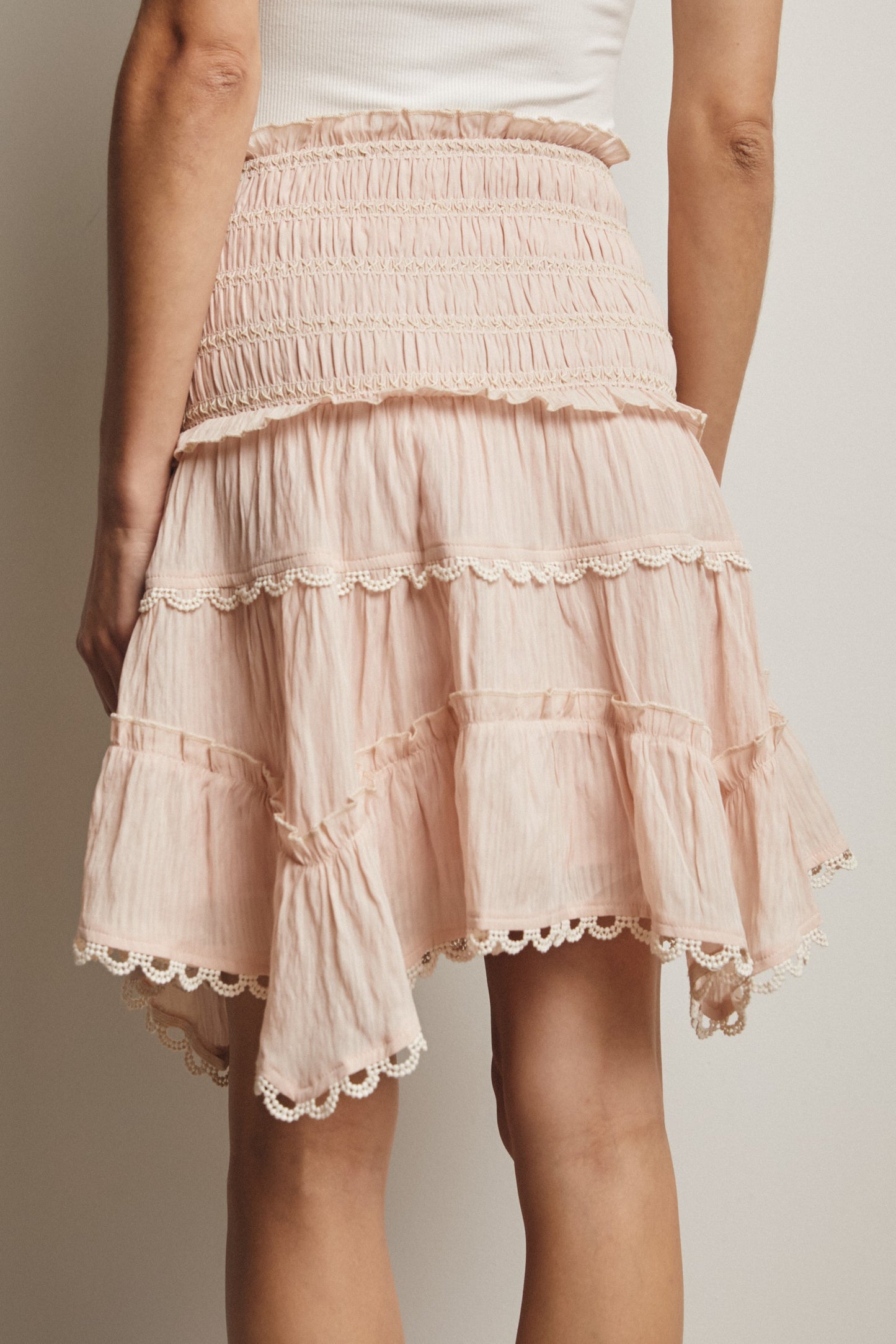 Amie Ruffled Convertible Skirt Top