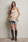 Amie Ruffled Convertible Skirt Top
