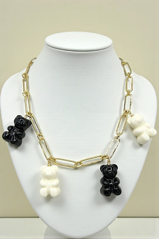 Yummy Gummy Candy Bear Necklace
