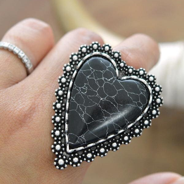 Cowgirl Girl At Heart Western Ring