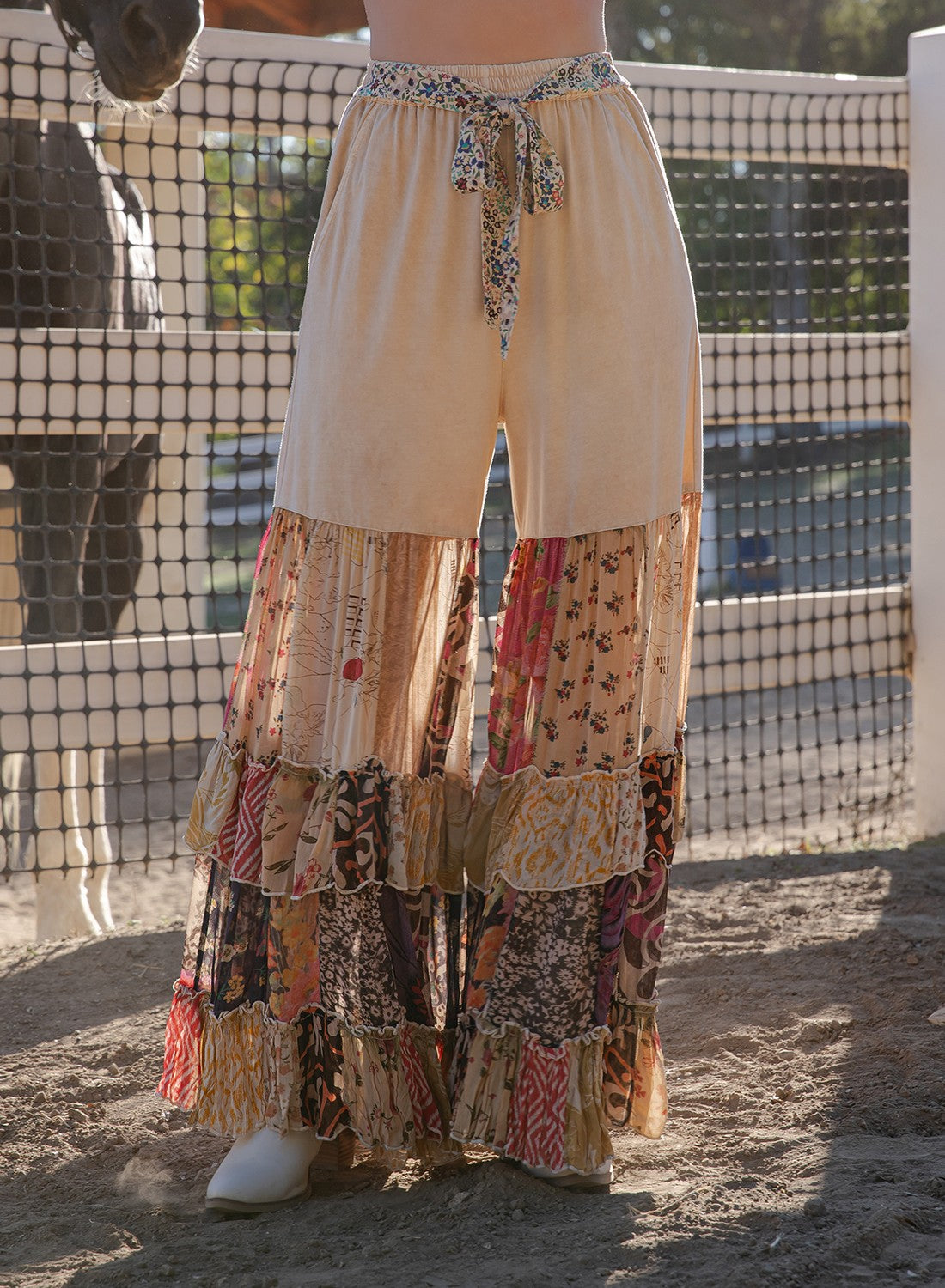 Saddle Up Buttercup Boho Pants