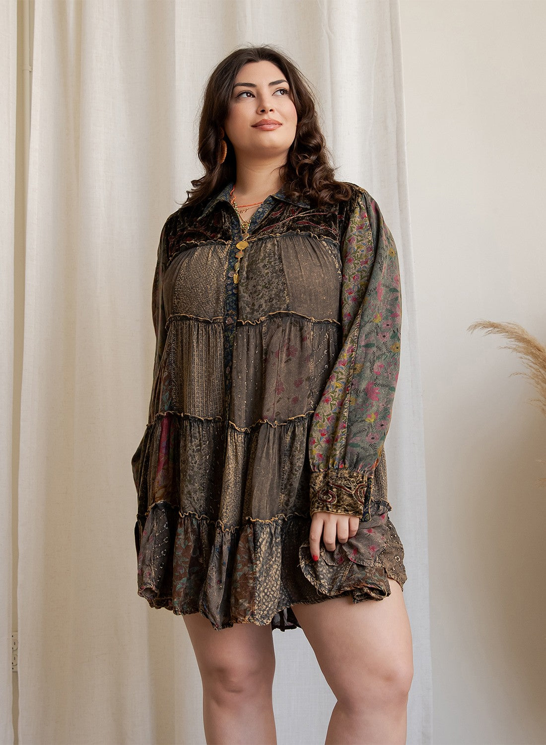 Thalia Ode To India Boho Dress