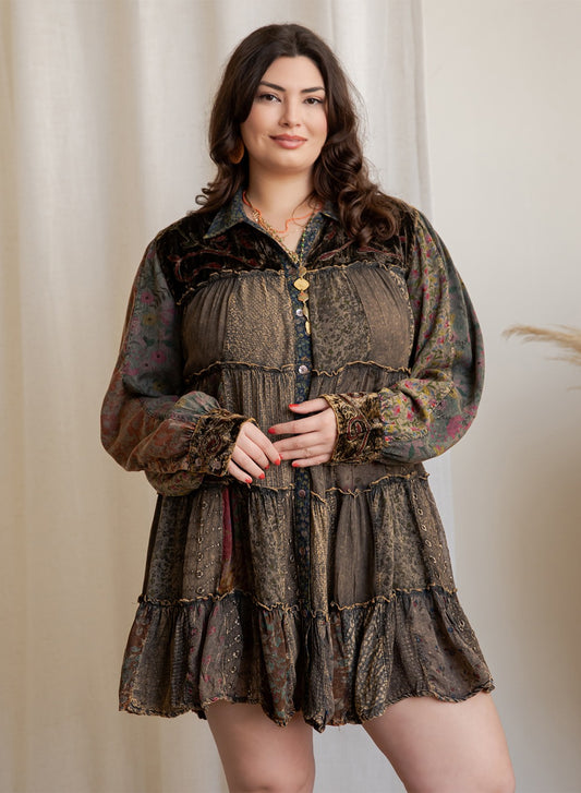 Thalia Ode To India Boho Dress