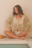 Storybook Romance Mint Lace Blouse