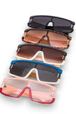 Iconic 80's Colorblock Sunglasses