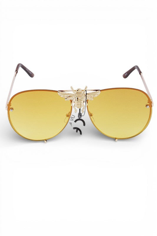 Golden Bee Iconic Aviator Sunglasses