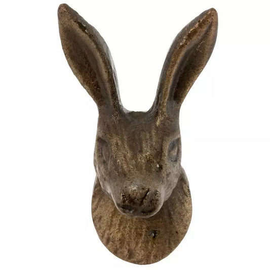 Antique Bronze Bunny Head Knob - Set of 2
