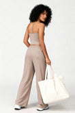 MOCHA IN MOTION LOUNGEWEAR TANK & PANTS SET
