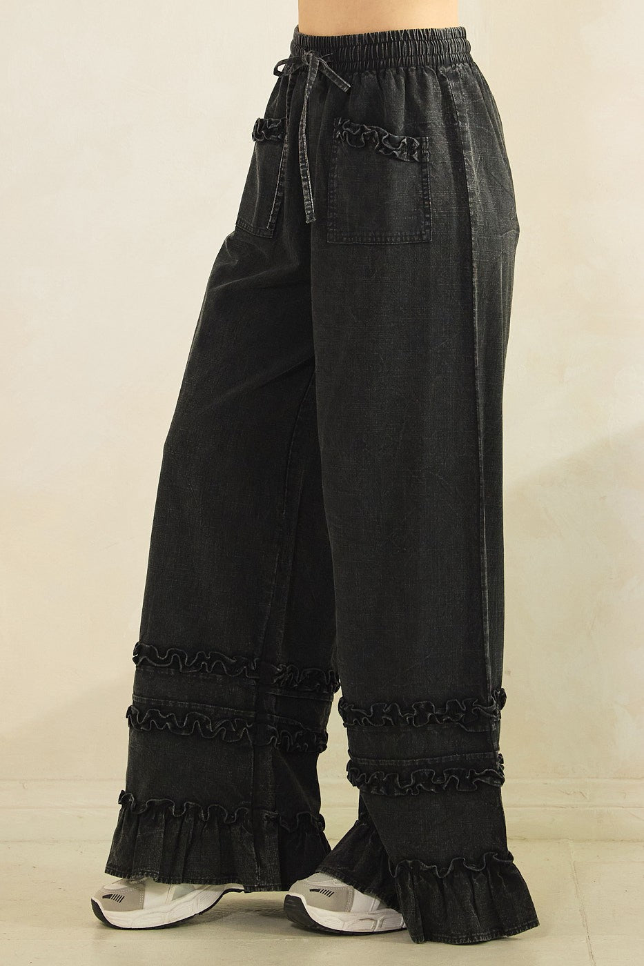 Ready To Ruffle Bohemian Pants