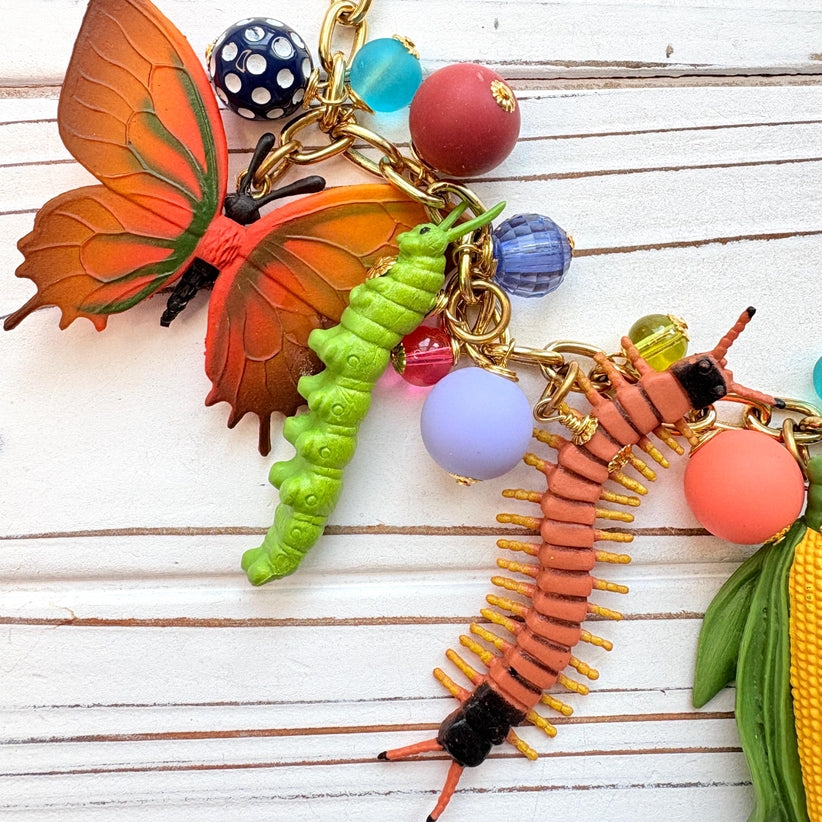Lenora Dame Garden Insects Necklace