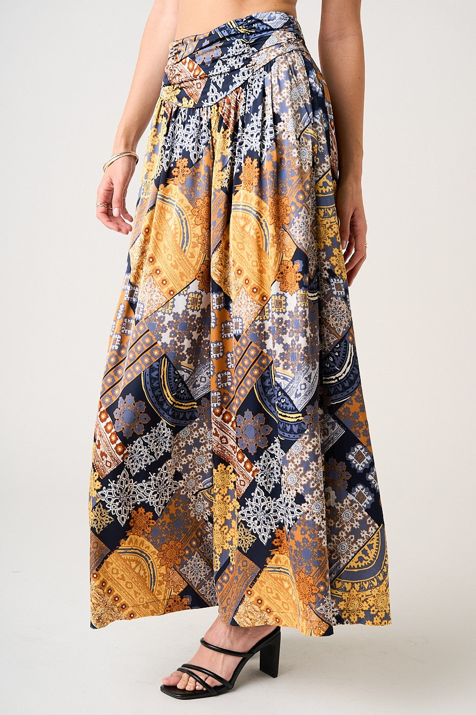 Paisley Patchwork Cami Tank Top