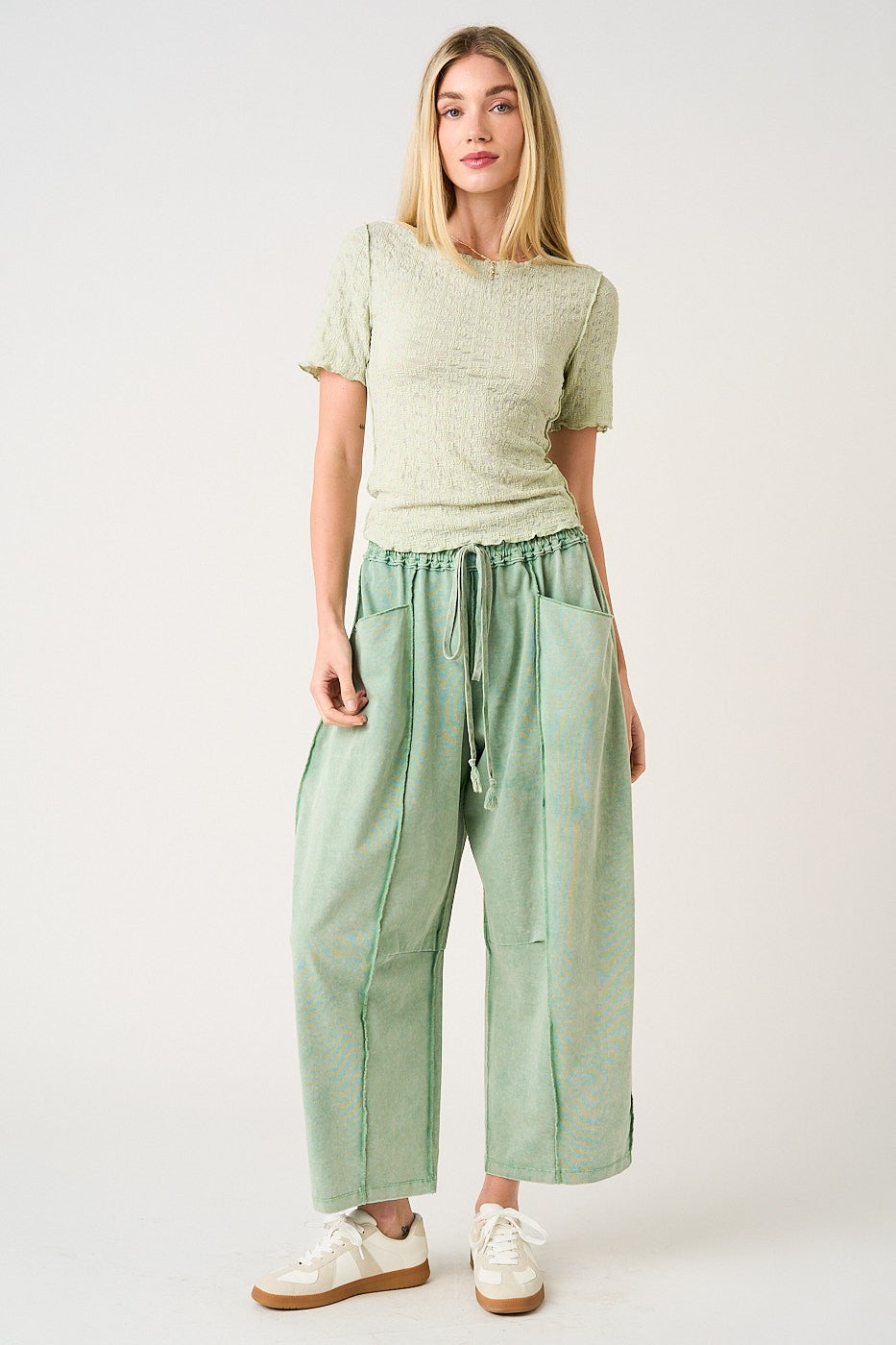 Mya Festival Ready Cotton Barrel Pants