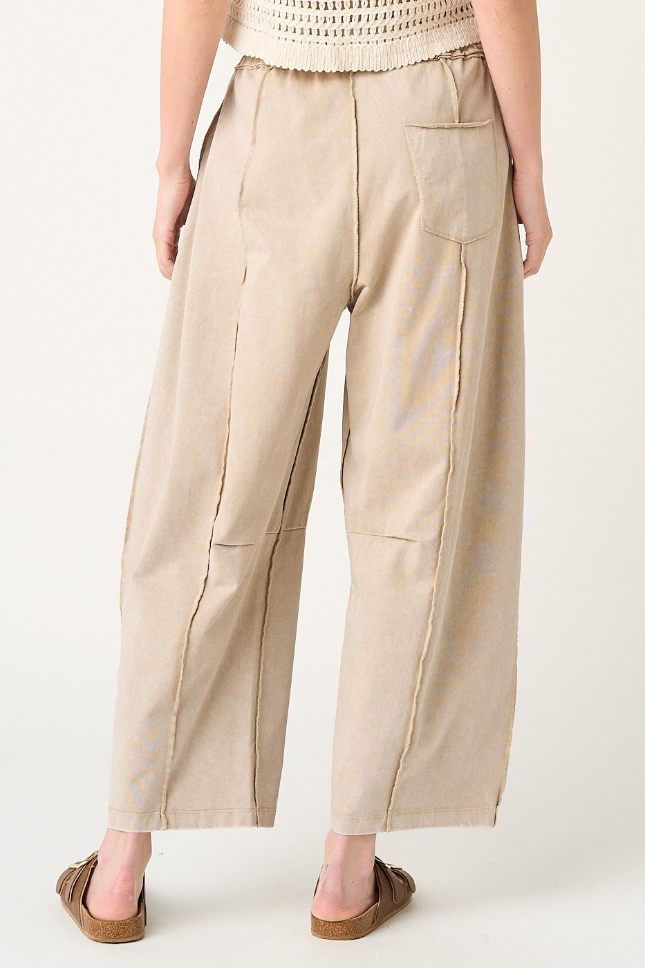 Mya Festival Ready Cotton Barrel Pants