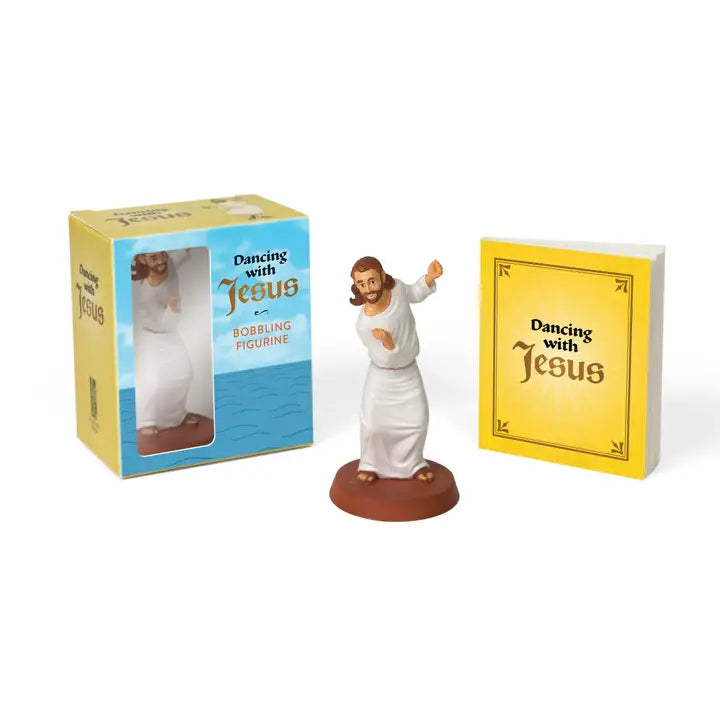 Dancing With Jesus Bobble Head Gift Set