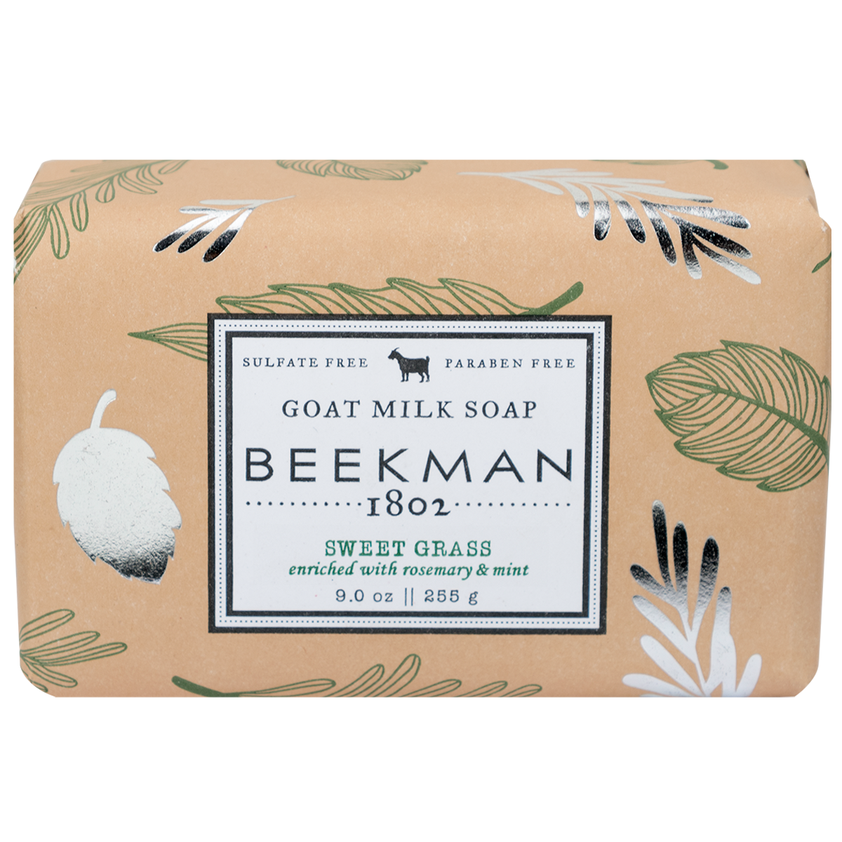 BEEKMAN 1802 Sweet Grass Soap & Lotion Set