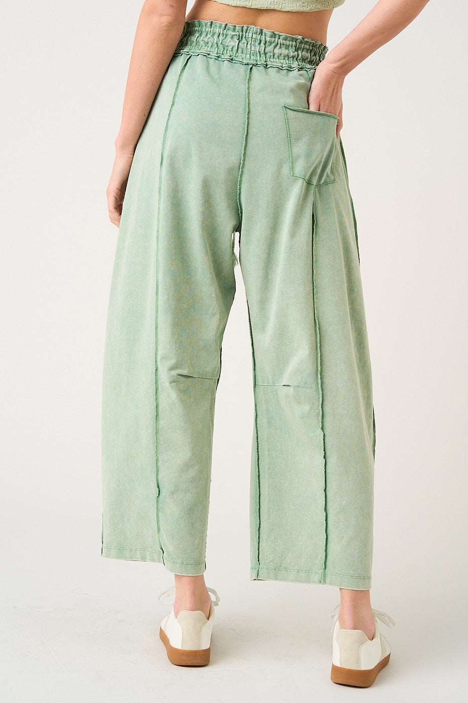 Mya Festival Ready Cotton Barrel Pants