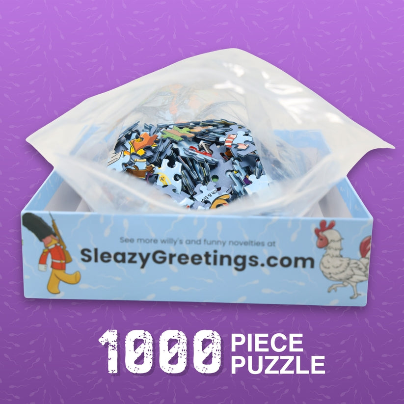 Willy Great Puzzle - Funny Penis Themed Jigsaw Puzzle