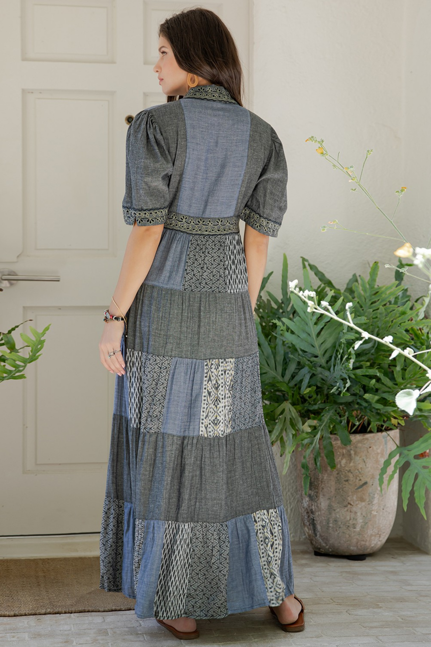 Threads of Time Boho Maxi Dress