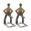 Funny BBQ Stand Man Hot Dog Sausage 5PC Grill Racks