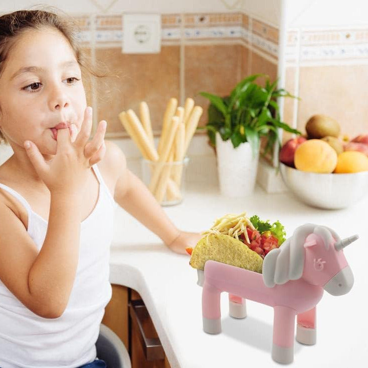 Pink Unicorn Taco Holder