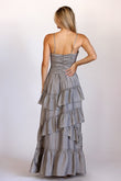 Ciara Ruffle Layered Maxi Dress
