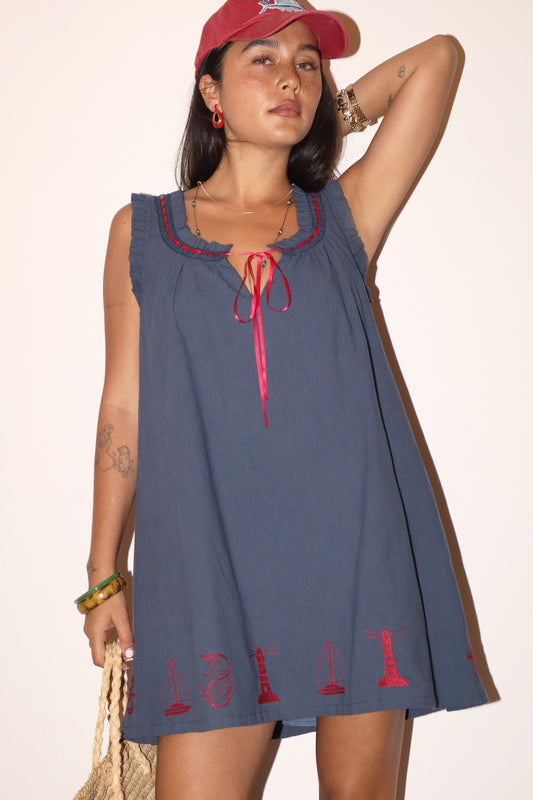 Boathouse Baby Doll Mini Dress