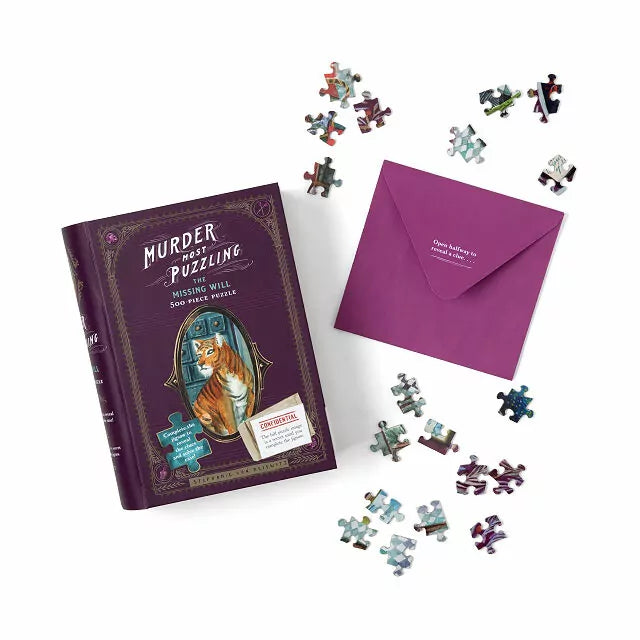 Solve The Murder Mystery Jigsaw Puzzle
