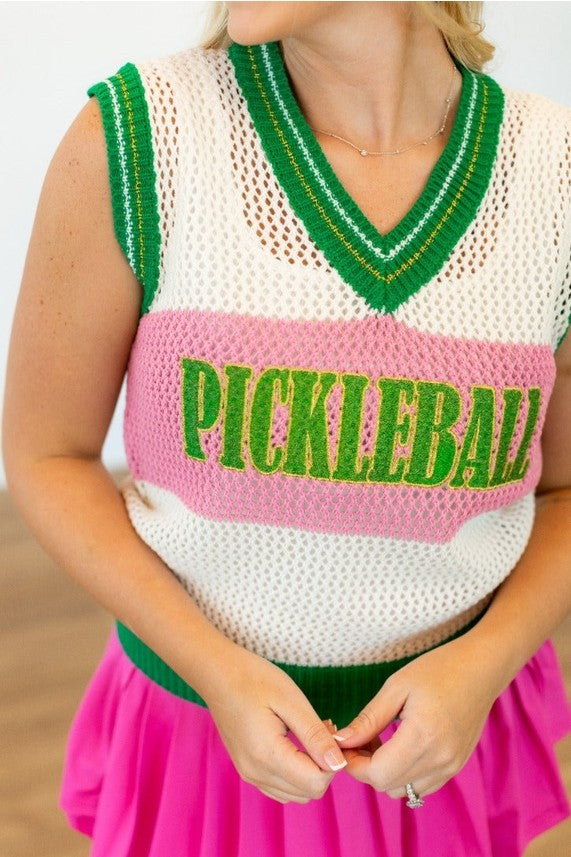 Diadema de tela boho con cuentas de cristal de semillas de pickleball
