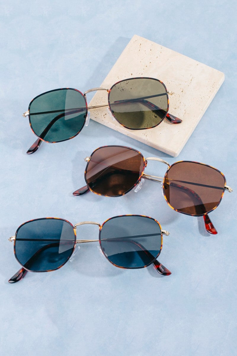 Tiana Tortoise Shell Frame Sunglasses