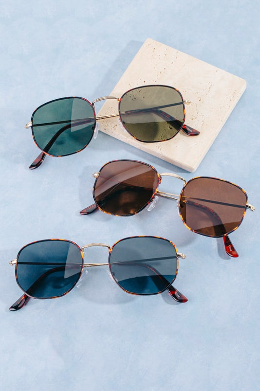 Tiana Tortoise Shell Frame Sunglasses