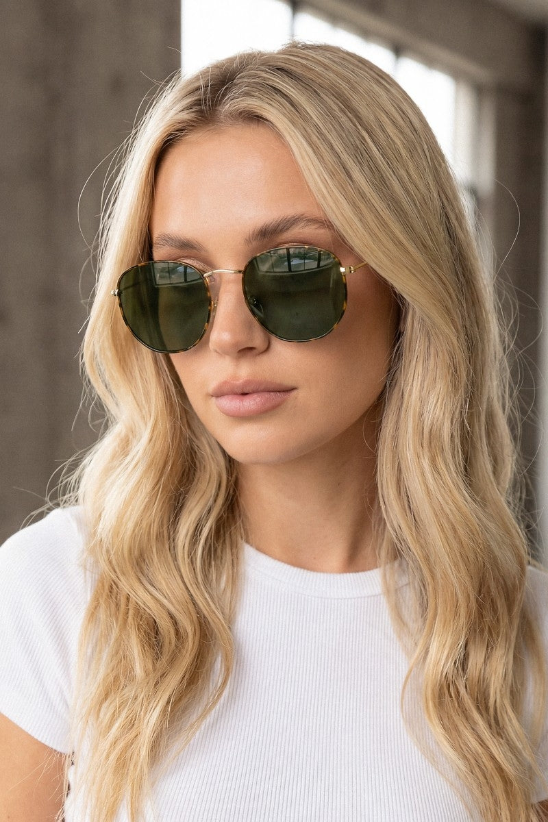 Tiana Tortoise Shell Frame Sunglasses