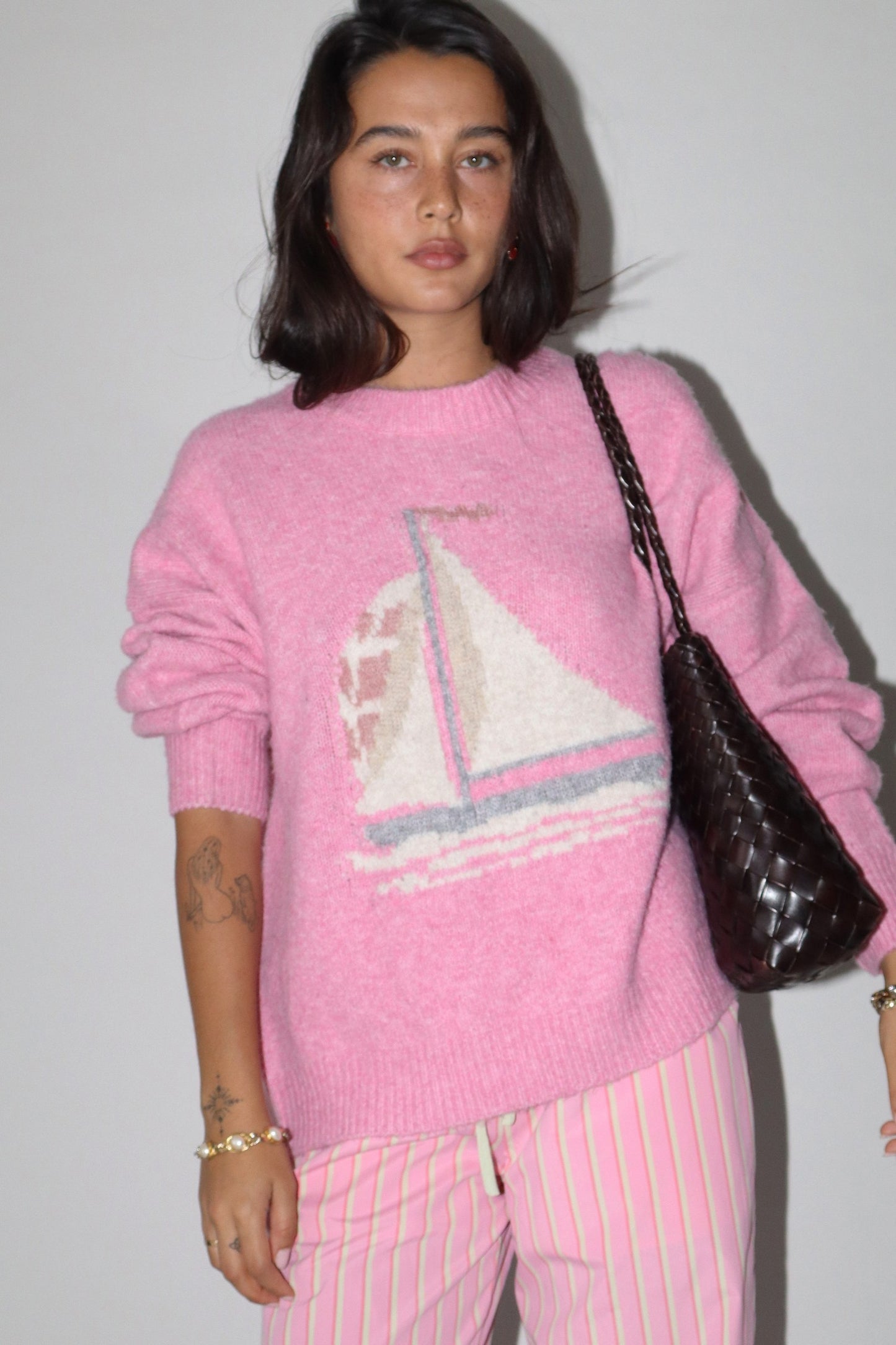 White Sails Wool Blend Sweater