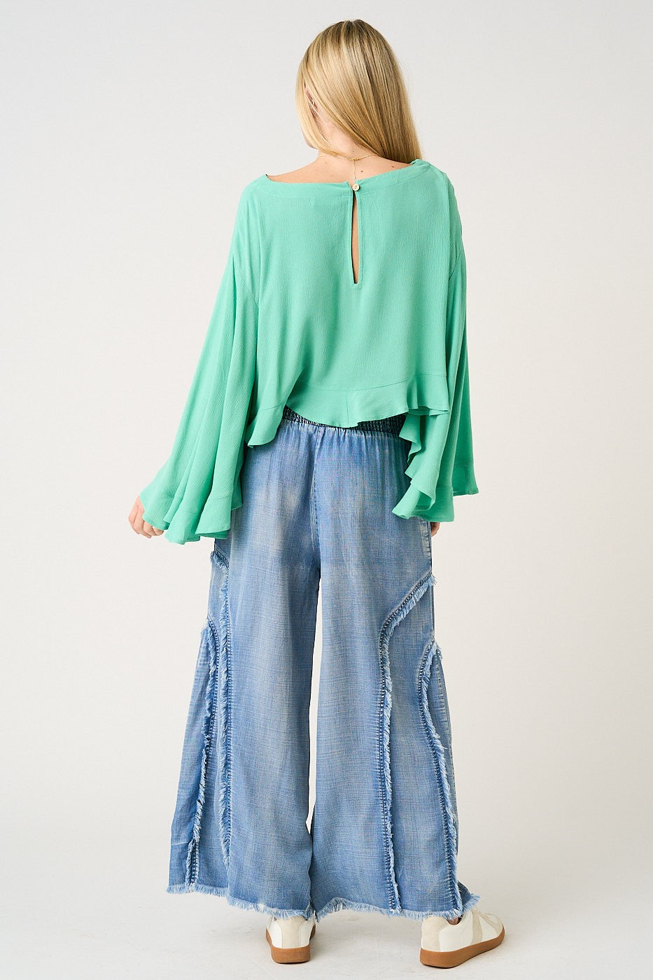Janis Wide Leg Tencel Leisure Pants