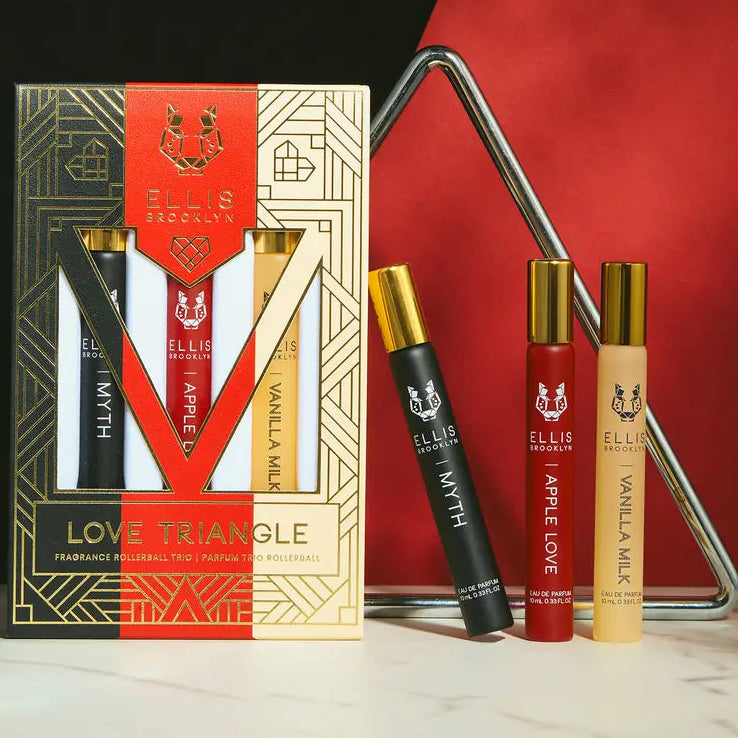 ELLIS BROOKLYN Love Triangle Fragrance Rollerball Trio