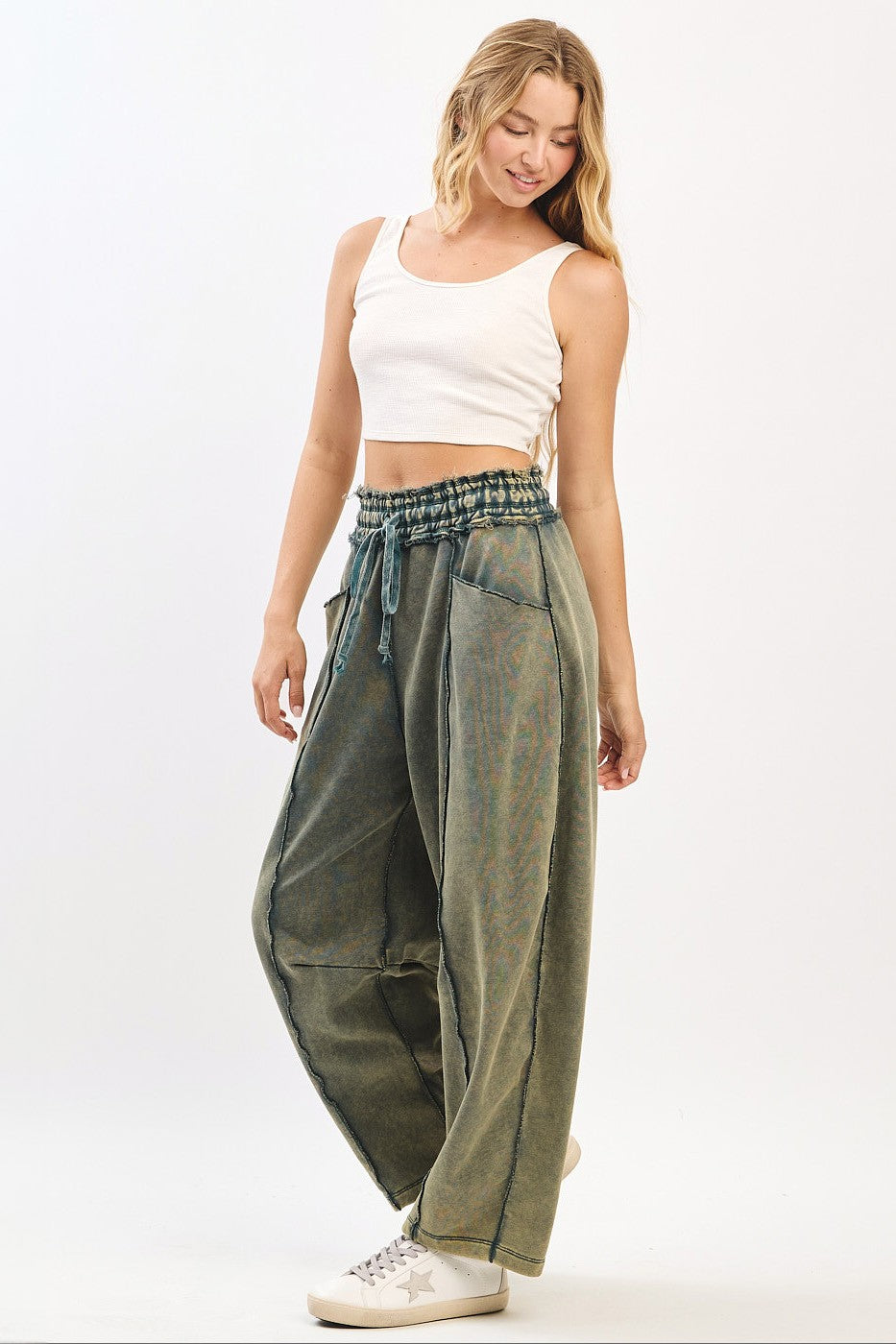 Weekend Window Shopper Barrel Pants